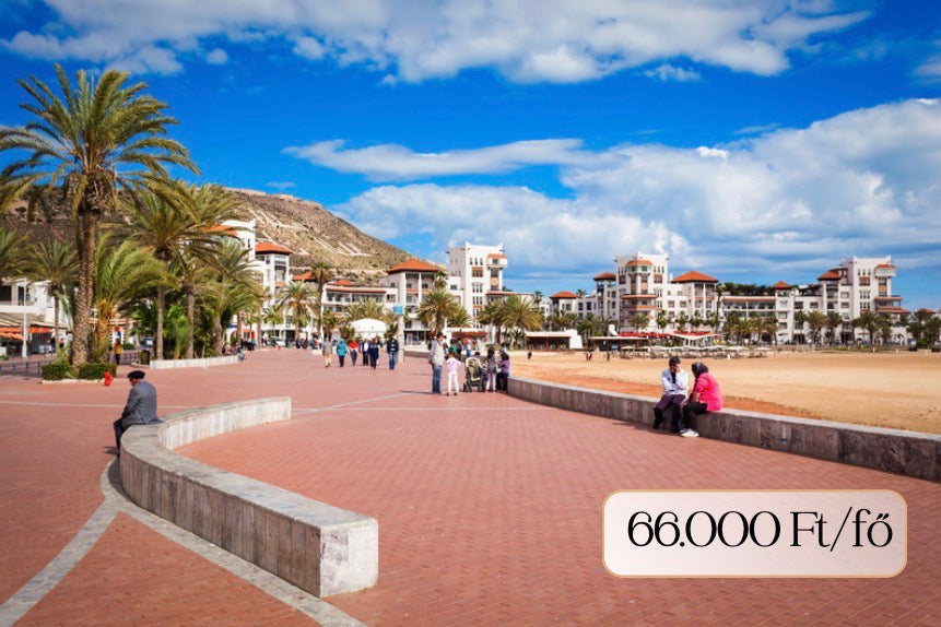 Marokkó - Agadir 8 nap